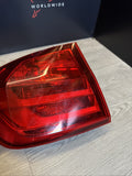 11-15 BMW 328 F30 F80 M3 REAR LEFT SIDE OUTER TAILLIGHT LIGHT LAMP OEM 7372785