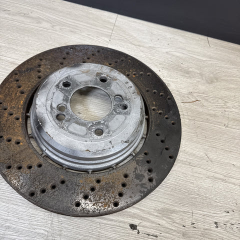 OEM 06-10 BMW E60 E63 E64 M5 M6 REAR BRAKES DISCS ROTORS