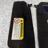 00-05 Honda S2000 AP1 Sun Visors Sunvisors *Fading*