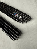 01-06 BMW E46 M3 Left Right Fender Vent Grilles Grills Trims Chrome Genuine OEM