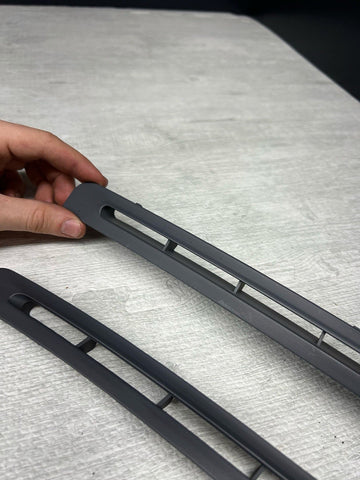 91-98 BMW 3 Series E36 M3 Dashboard Air Vents Strips Pair GENUINE 1977223 Grey