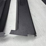 94-99 BMW E36 COUPE 318I 323I 325I M3 B PILLARS TRIMS BLACK