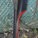 16-23 FERRARI F8 488 GTB Spider Right Passenger Sideskirt Side Skirt ROSSO RED