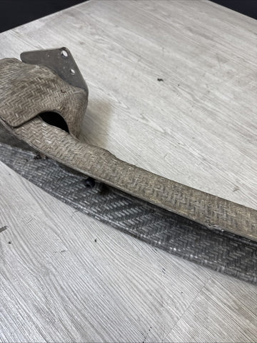 01-06 BMW E46 M3 Front Bumper Rebar Reinforcement Beam *Crack*