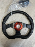 BMW 01-06 E46 M3 FRONT LEATHER STEERING WHEEL MOMO