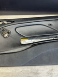 01-06 BMW E46 M3 PASSENGER RIGHT SIDE DOOR PANEL CARD BLACK OEM