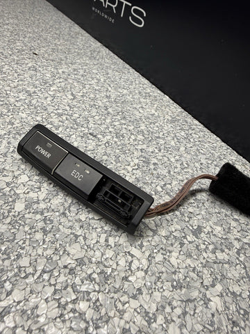 08-13 BMW E90 E92 E93 M3 CENTER CONSOLE  EDC DSC TRACTION SWITCH *BROKEN