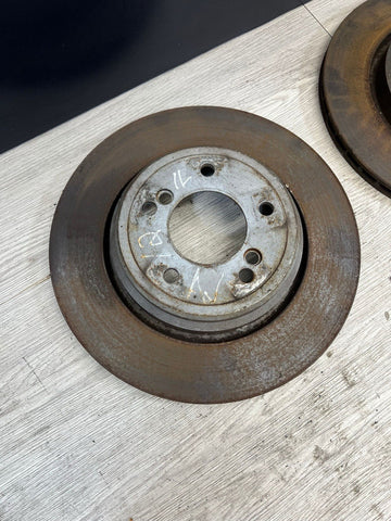 01-06 BMW E46 M3 Rear Discs Brakes Rotors Zimmerman