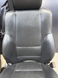 01-06 BMW E46 M3 Convertible Interior Front Non Heated Seats Black