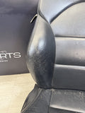 01-06 BMW E46 M3 Coupe Interior Front Seats Black Non Heated Powered *Notes*