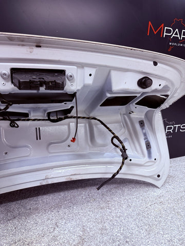 (PICKUP ONLY) BMW F82 M4 Coupe Rear Trunk Deck Lid Panel Mineral White