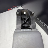 01-06 BMW E46 M3 Center Console Armrest Arm Rest Dove Grey Leather