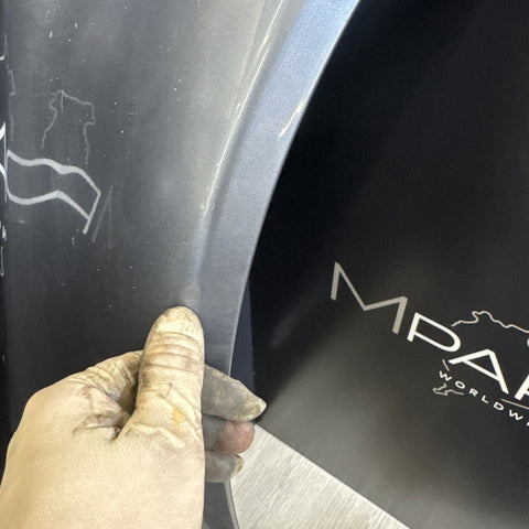 01-06 BMW E46 M3 Right Passenger Fender Steel Gray *Notes*