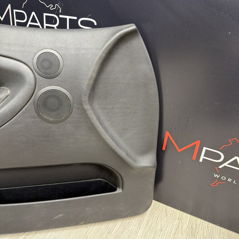 95-99 BMW E36 M3 Sedan Front Left Door Panel Card Black OEM