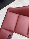 BMW 01-06 E46 M3 Convertible Rear Seat Back Rest Imola Red Leather Backrest