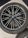 19-24 OEM BMW G20 330 M340 18” Rims Wheels 18x7.5 ET25 Double Spoke Style 790M