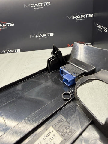 01-06 BMW E46 M3 BLACK DEAD PEDAL KICK PANEL COVER 7902400 *Damage