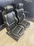 01-06 BMW E46 M3 Convertible Interior Front Heated Seats Black *Notes*