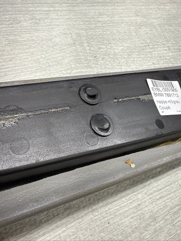 01-06 BMW E46 M3 Trim Armrest Pad Front Right Grey 7891712 *3 Broken Tabs