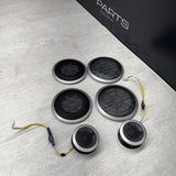 07-13 BMW E92 E93 3-Series 2dr Front Rear Door Individual Speaker Covers Trims