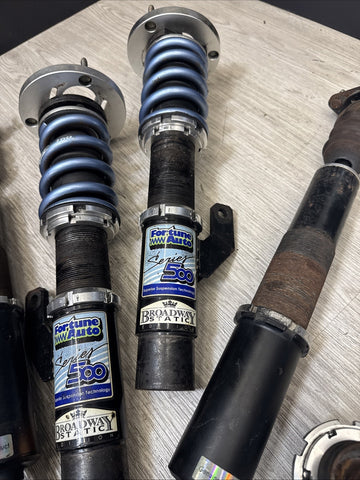 BMW E46 M3 01-06 Fortune Auto 500 Series Coilovers Swift Springs *Notes*