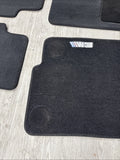 Genuine 01-06 BMW E46 M3 Convertible Carpets Floor Mats Black Front & Rear