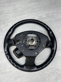 04-09 HONDA S2000 S2K AP2 OEM BLACK LEATHER STEERING WHEEL