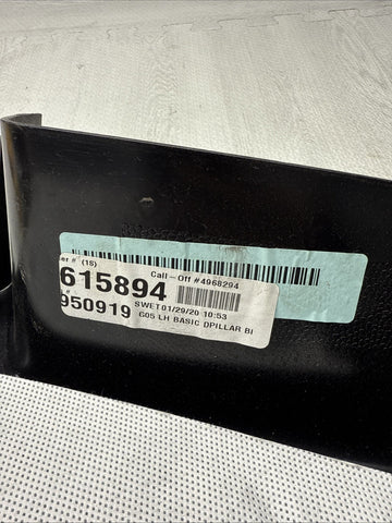 2019 - 2021 BMW X5 G05 OEM REAR LEFT D PILLAR TRIM COVER PANEL BLACK