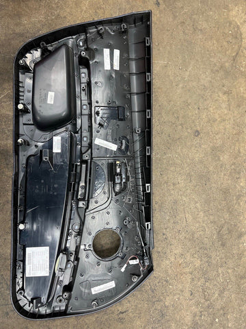 08-13 BMW E92 M3 Original Black Interior Front Right Passenger Door Card Panel