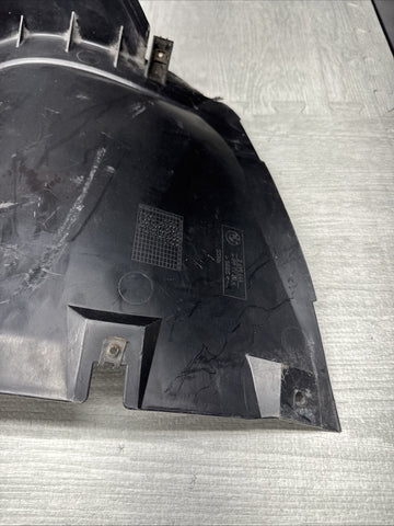 BMW E46 M3 Front Wheel Housing Fender Right Splash Shield Guard *Cracked*