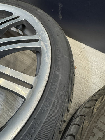 01-06 BMW E46 M3 19x9.5 19x8 Style 67 Staggered M Double Spoke Wheel OEM