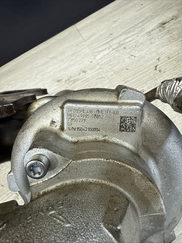 BMW F80 F82 F83 M3 M4 S55 15-20 OEM Turbos Turbo Turbocharger OEM 32k Miles