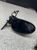 01-06 BMW E46 M3 Side View Door Mirrors Pair Carbon Black *See Pics