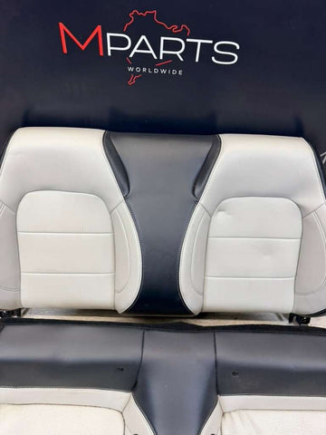 2021–2023 Ford Mustang Coupe Rear Seats Black/Ceramic Leather OEM PR3B-L63160-AA