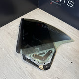 01-06 BMW E46 M3 Convertible Left Driver Rear Regulator Quarter Window Glass