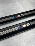 OEM BMW E36 M3 Sedan Front & Rear Left Right Door Sill Trim Cover Set Black