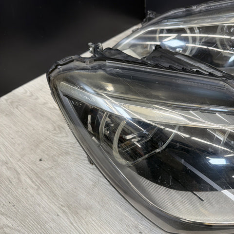 12-14 OEM BMW F06 F12 F13 M6 Left Right Adaptive LED Headlight Pair *Notes*