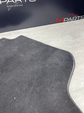 16-20 OEM BMW F87 M2 Black Rear Carpet Floor Mats