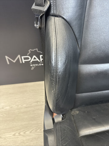 01-06 BMW E46 M3 Convertible Interior Front Heated Seats Black *Notes*