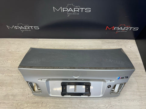 (PICKUP ONLY) Trunk Deck Lid 04-06 BMW E46 M3 Coupe 41627065260 Titanium Silver