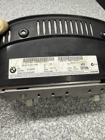 2010-2013 BMW 3 Series E90 Navigation Display Screen OEM 65.82-9 211 969