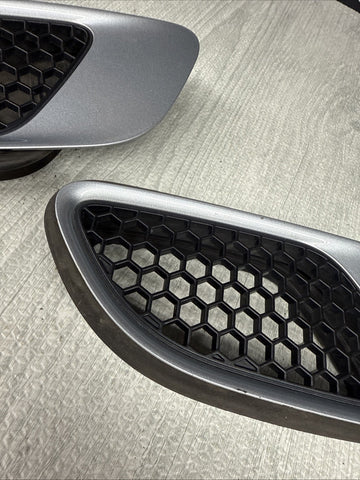 08-13 BMW E90 E92 E93 M3 Hood Scoops Silverstone Pair 8042978