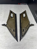 94-99 BMW E36 COUPE 318I 323I 325I M3 REAR C PILLARS TRIMS BLACK