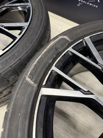 22" STAGGERED M SPORT COMPETITION STYLE WHEELS RIMS 5x120 BMW X6 M50i M60i