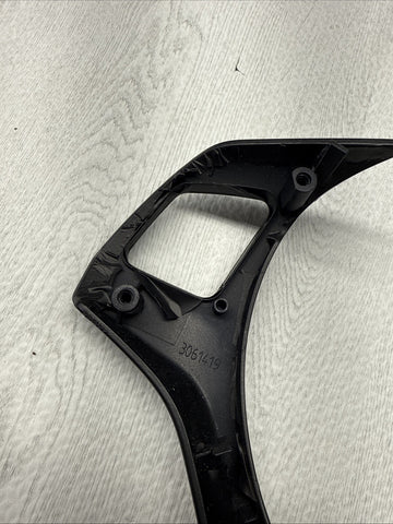 08-13 BMW E90 E92 E93 M3 Lower Steering Wheel Trim Cover Plate Black