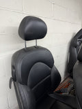 BMW E46 M3 01-06 Napa Black Coupe Front Seats Powered Heated *Notes*