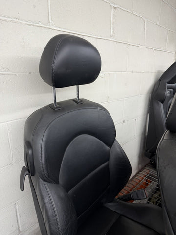 BMW E46 M3 01-06 Napa Black Coupe Front Seats Powered Heated *Notes*