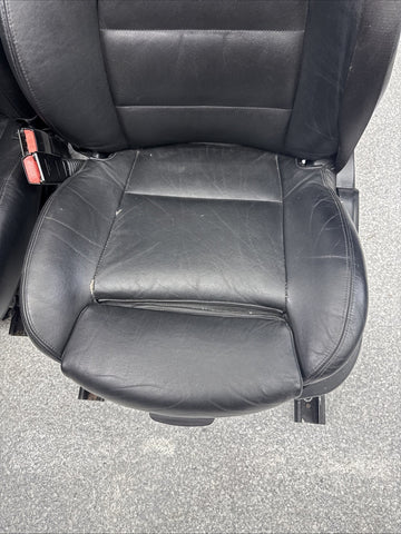 01-06 BMW E46 M3 Convertible Interior Front Heated Seats Black