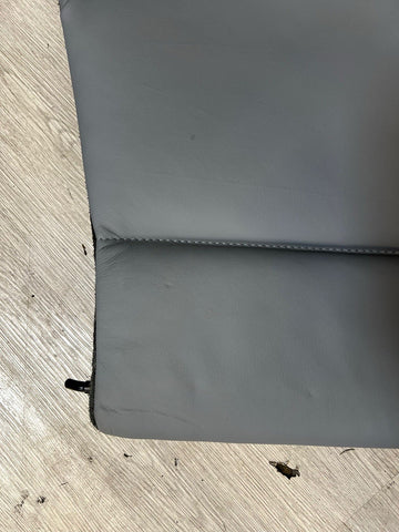 BMW 01-06 E46 M3 Coupe Rear Seat Back Rest Dove Grey Gray Leather Backrest Right