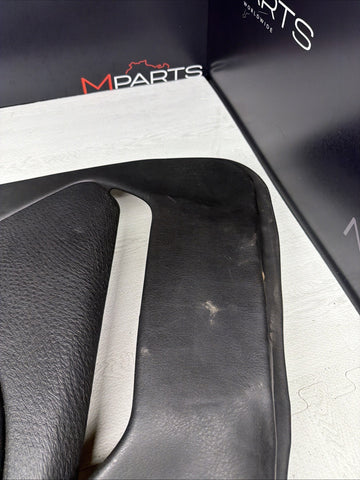 99-03 OEM BMW E39 M5 Rear Left Driver Door Panel  Leather Black *Notes*